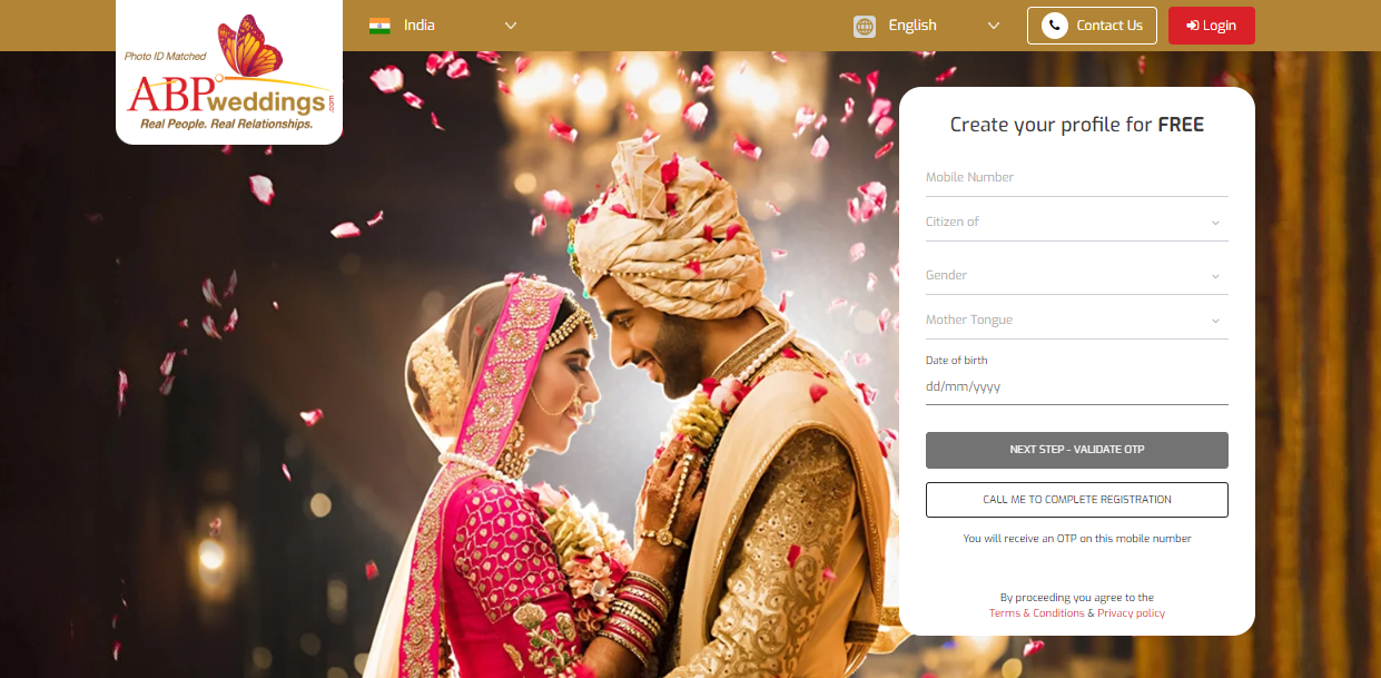 Know How To Create Profiles On ABP Weddings